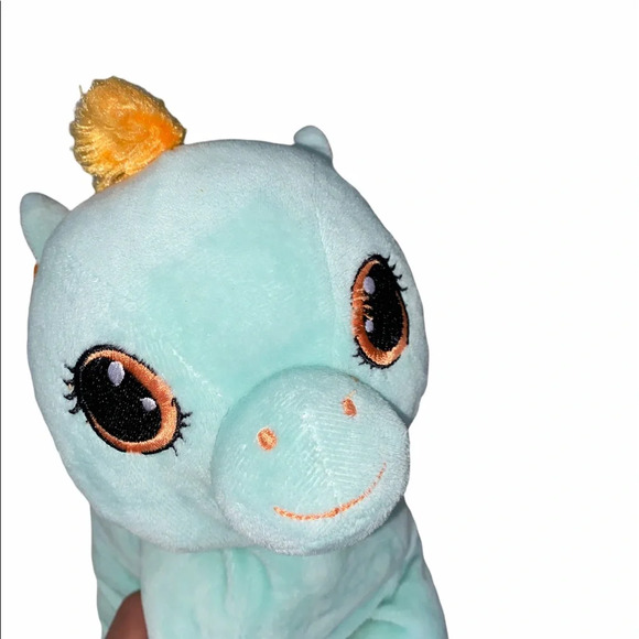 Hugfun blue unicorn plush - Picture 3 of 5